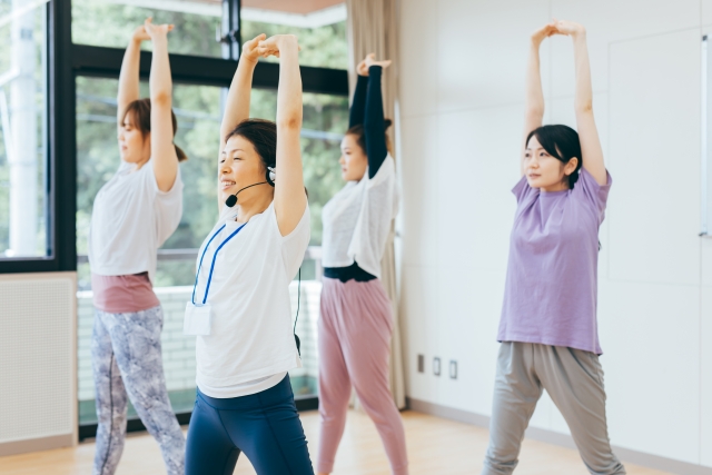 健康運動指導士による運動指導