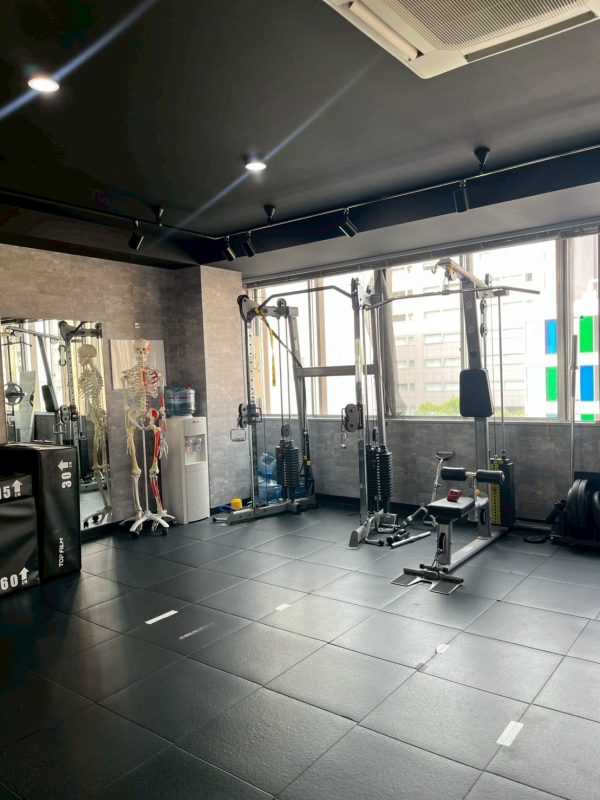 宇都宮市のM3 GYM（エムスリージム）のジム風景